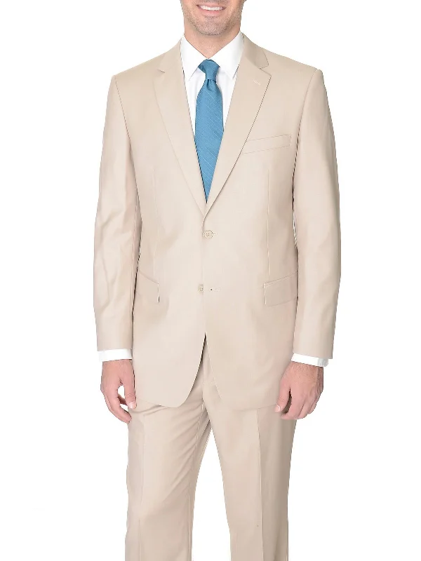 Men's Suits with Single VentsRaphael Mens Tan Regular Fit Blazer