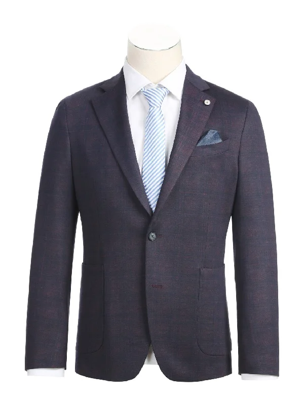 Classic Men's Three-Piece SuitsMen's Half Canvas Blazer