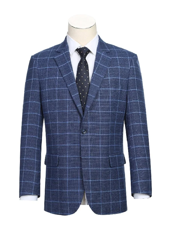 Durable Men's Wool SuitsMen's Classic Fit Blazer