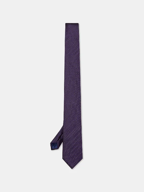 Men's Suits for Financial ServicesPlain 100% Silk Tie 7,5cm