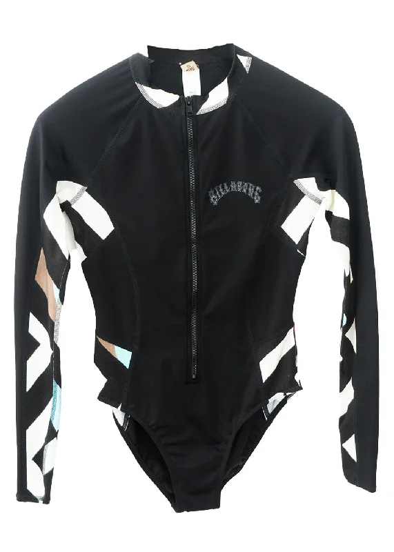 Men's Suits with Ventless JacketsBillabong Womens Surf Tribe Lycra Spring Suit