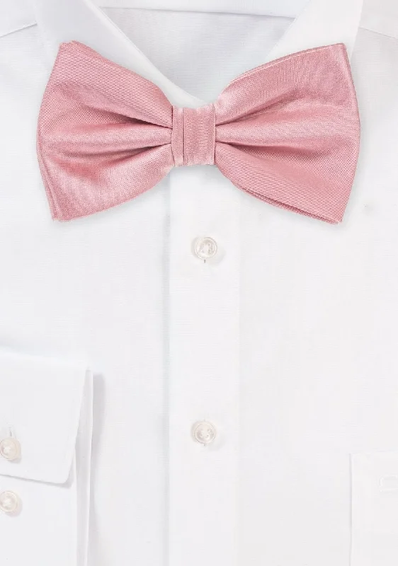 Men's Suits for Special OccasionsSoft Pink Solid Bowtie