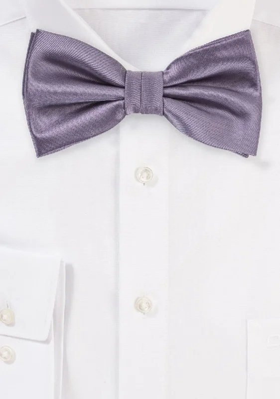 Men's Suits for Formal EventsWisteria Solid Bowtie