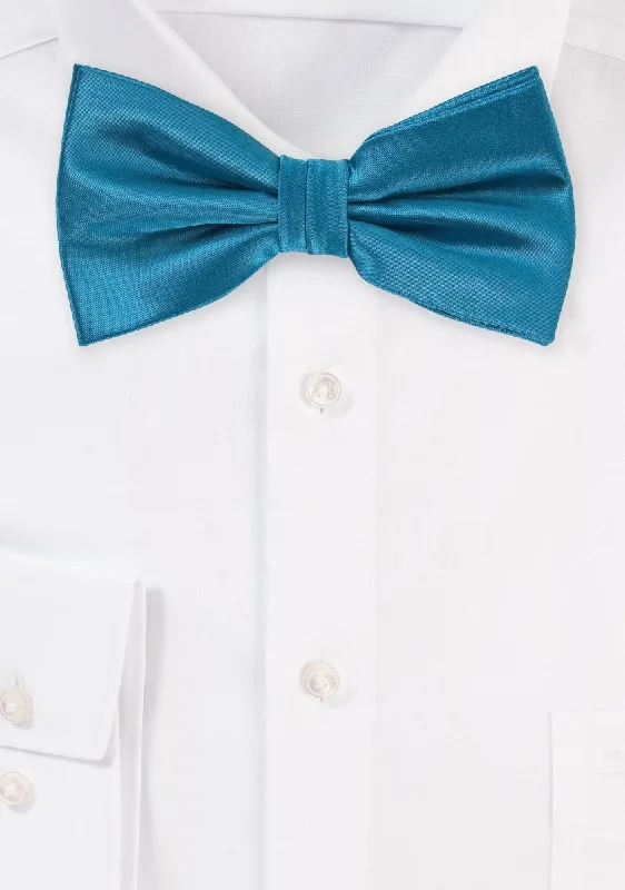 Men's Suits with Belt LoopsPeacock Solid Bowtie