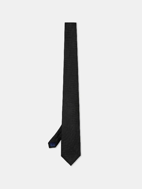 Designer Men's Bespoke SuitsPlain 100% Silk Tie 7,5cm