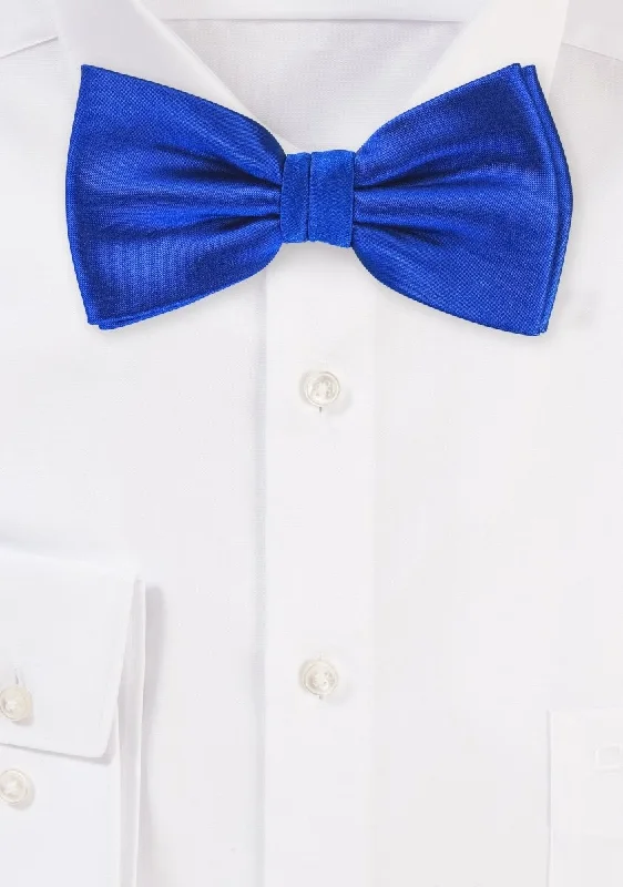 Cool Men's Modern SuitsMarine Blue Solid Bowtie