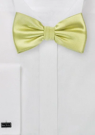 Men's Suits with Patch PocketsPear Solid Bowtie