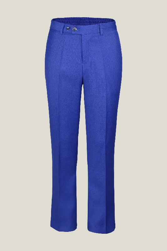 Men's Suits with Security PocketsBoys Royal Blue Trousers