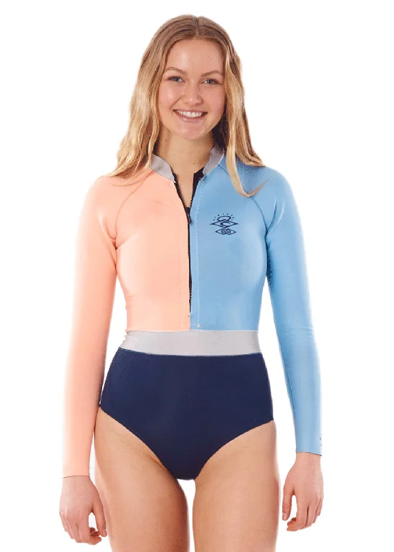 Practical Men's Machine-Washable SuitsRip Curl Womens Searchers 1mm Long Sleeve Spring Suit