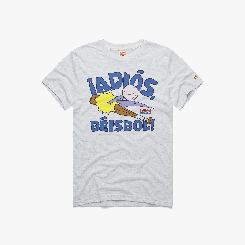 Striped Men's TopsBackyard Baseball Adios Beisbol!