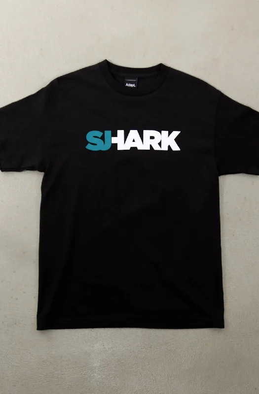 Men's Shirts with Custom MonogramsBreezy Excursion X Adapt :: Shark (Men's Black Tee)