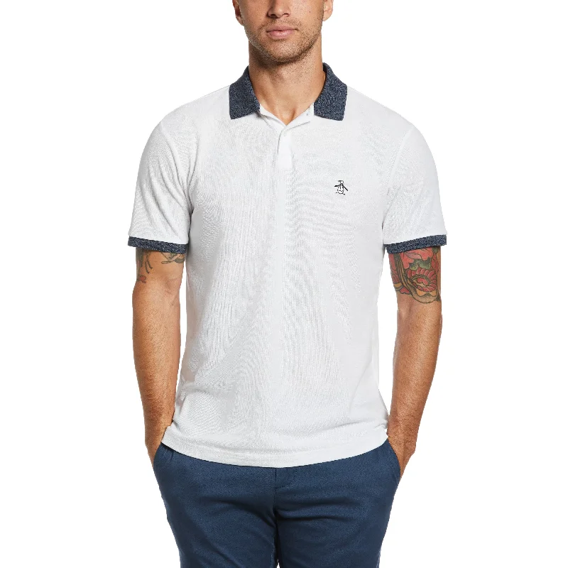 Men's Casual Shirts for Everyday WearContrast Collar Polo