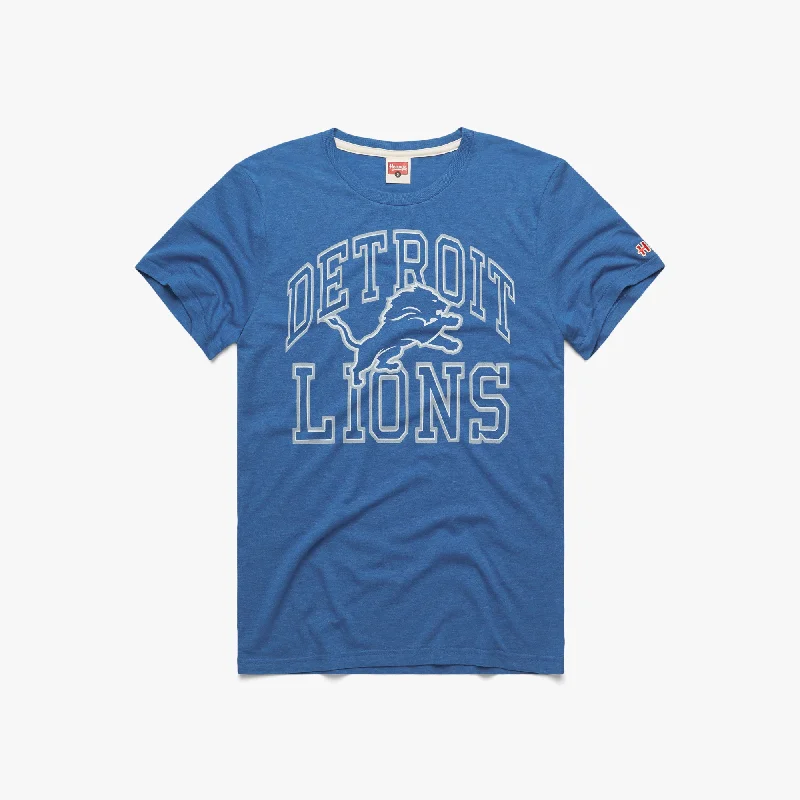 Men's Shirts with High NecksDetroit Lions Arch