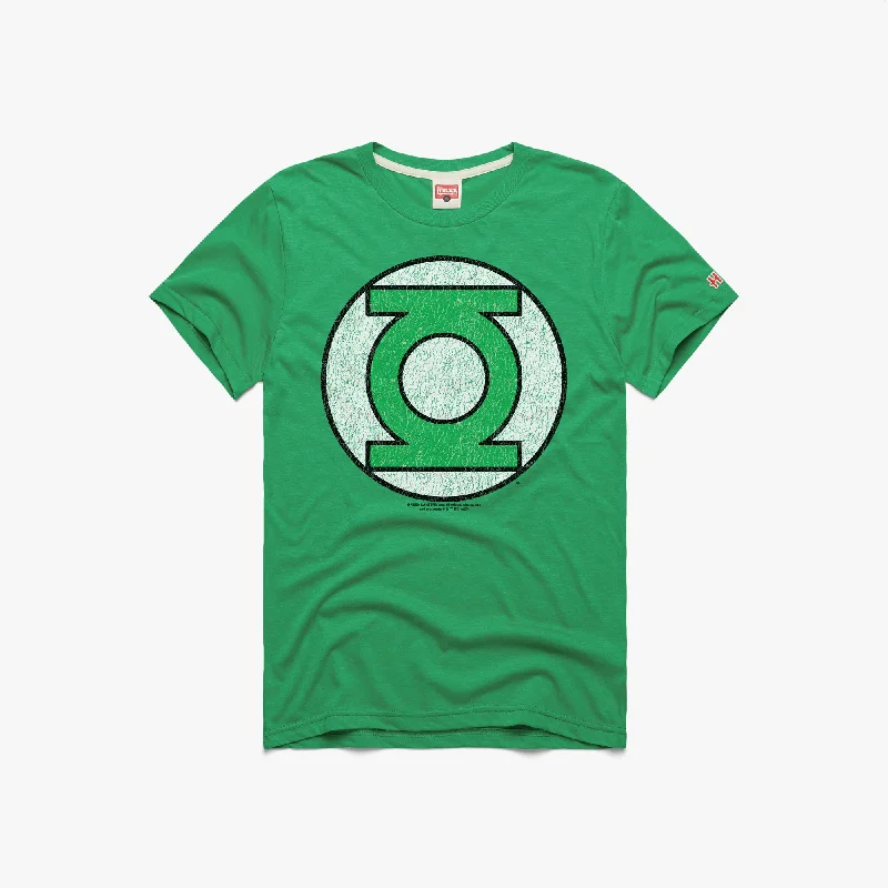 Men's Shirts with Pin CollarsGreen Lantern Logo