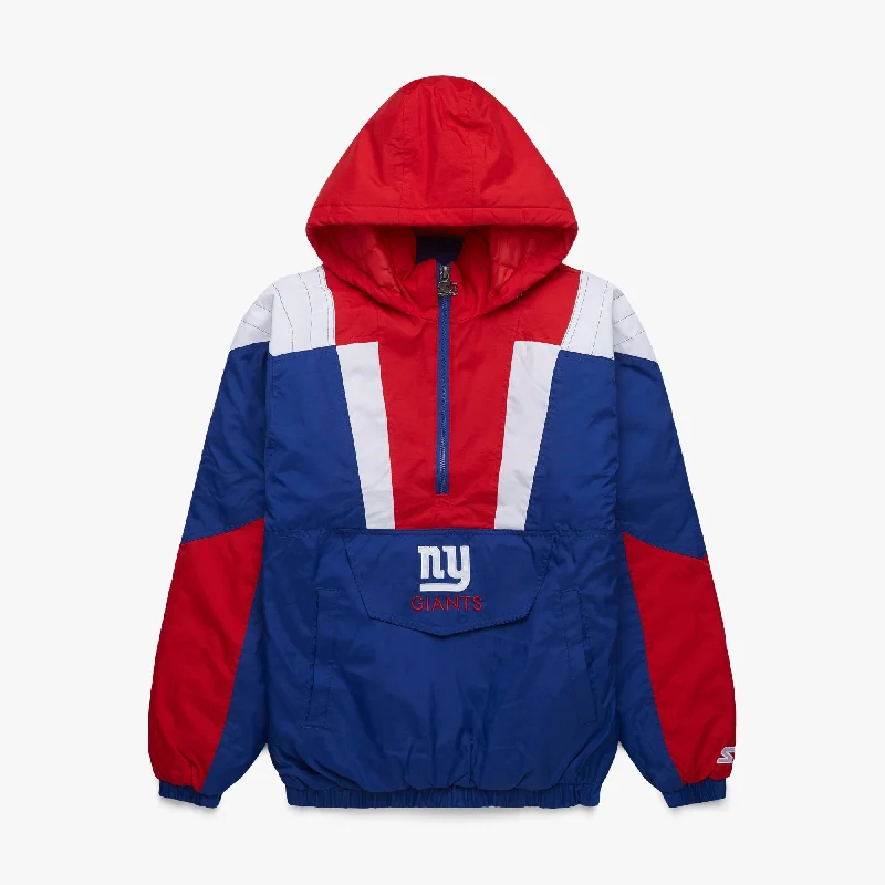 Men's Shirts for BoatingHOMAGE X Starter Giants Retro Pullover Jacket