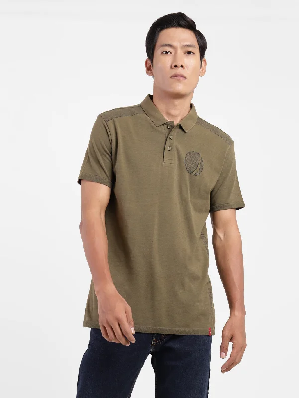 Classic Men's Button-Up ShirtsMen's Printed Polo T-shirt