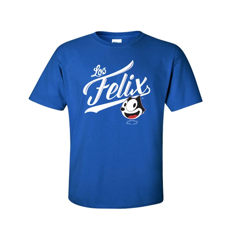 Men's Pattern-Play Shirts for a Fun TwistLos Felix the Cat Chevrolet T Shirt