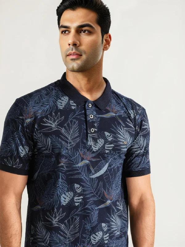 Lightweight Men's Linen ShirtsMen Printed Polo T-Shirt