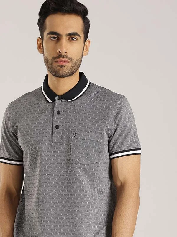 Men's Shirts with Wingtip CollarsMen Printed Polo T-Shirt