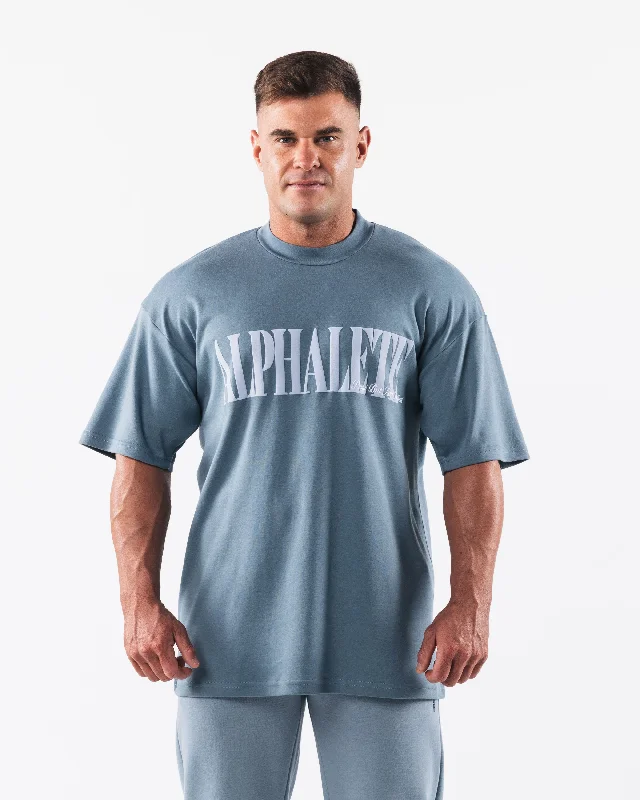 Men's Shirts with Ruffled HemlinesRepublic Tee - Azul