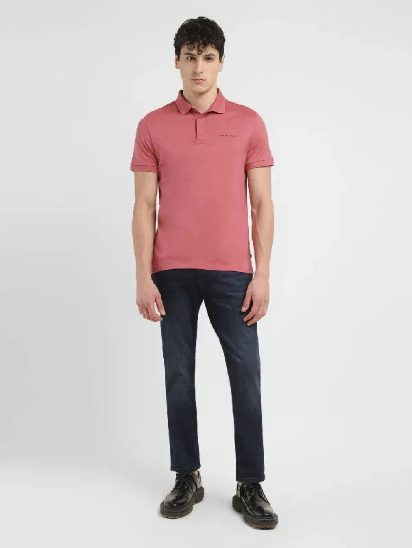 Men's Shirts with TiesMen's Solid Slim Fit Polo T-shirt