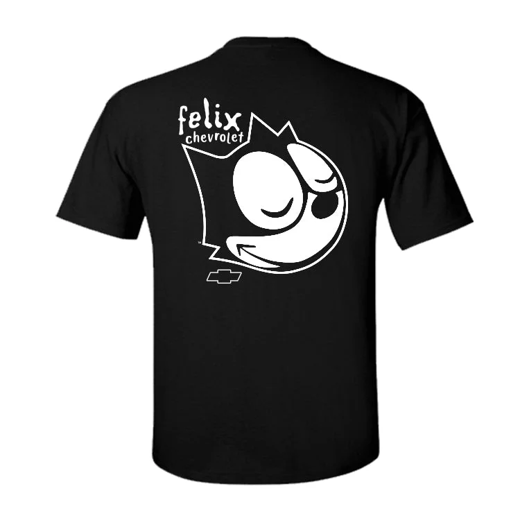 Men's Patterned Casual Shirts for Relaxed StylingFelix Chevrolet Napping Cat T Shirt