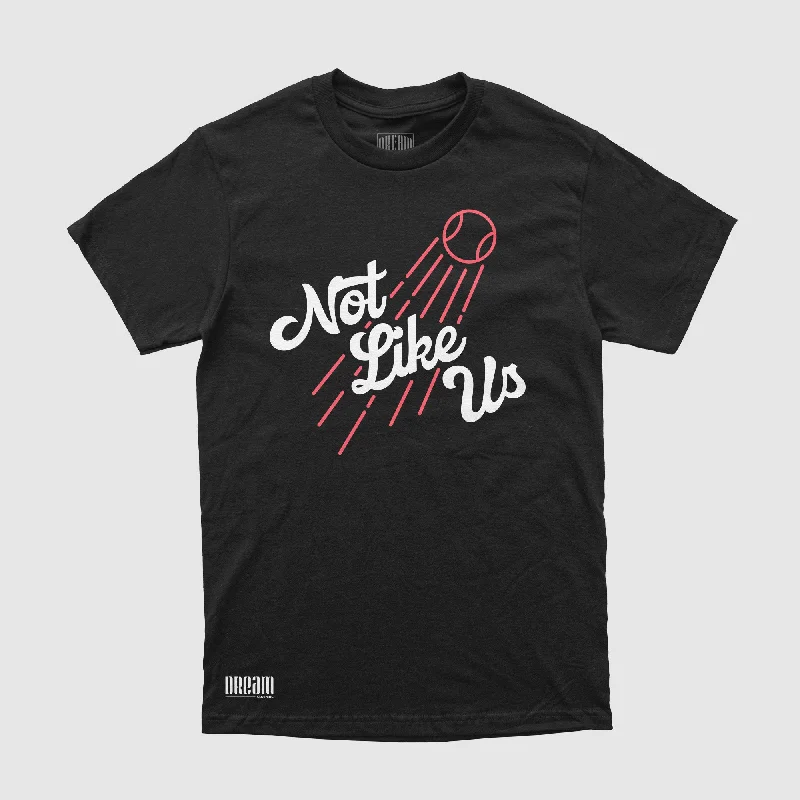 Men's Shirts with Logo EmbossmentsNot Like Us Tee (LAD Black)