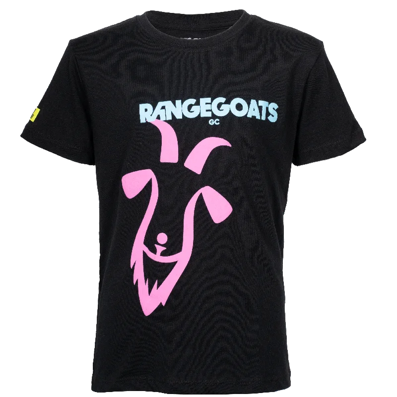 Men's Shirts with Pleated HemlinesRangeGoats GC | Big Logo Tee - Youth