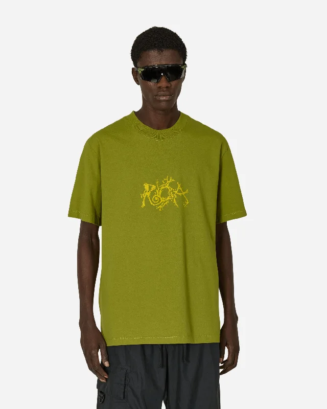 Men's Shirts with Ruffled HemlinesGraphic Boxy T-Shirt Cardamom