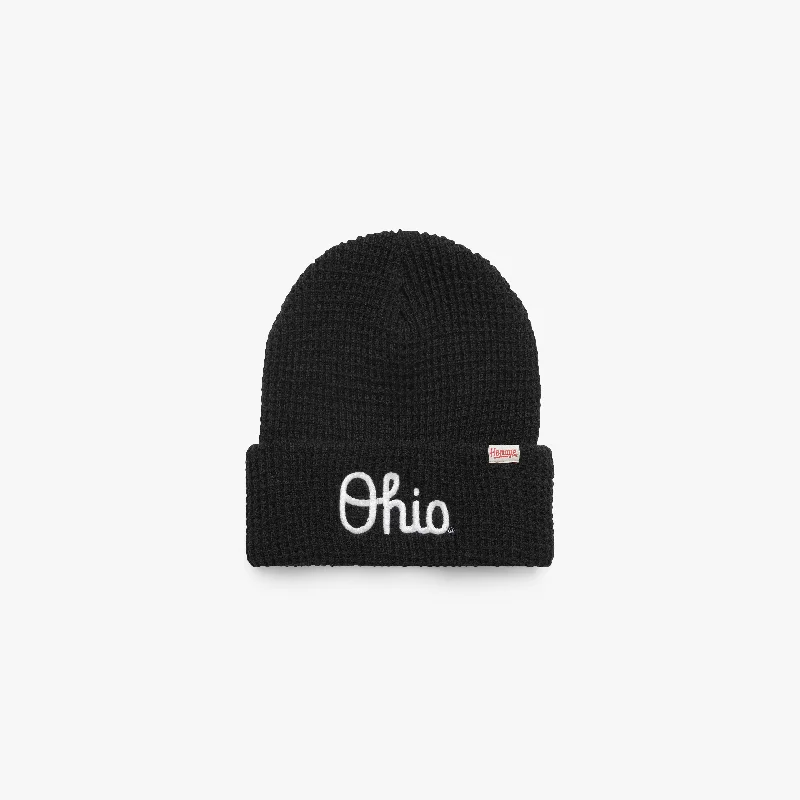 Men's Shirts for CampingScript Ohio Beanie