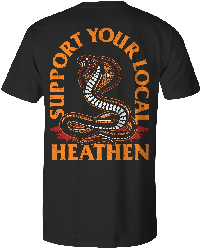 Layered Men's VestsSupport Your Local Heathen