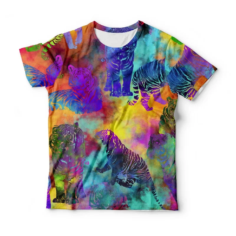 Men's Shirts with Graphic SleevesTiger Paradise T-Shirt