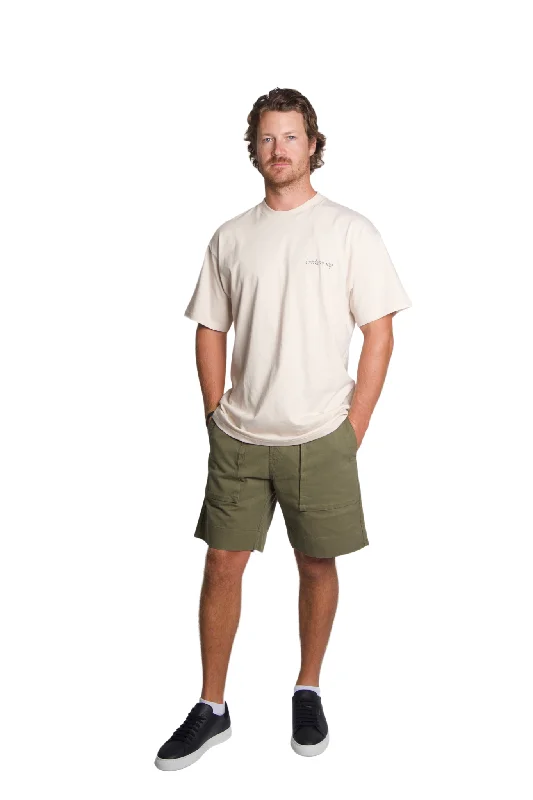 Warm Men's Fleece-Lined PantsCamp Twill Short