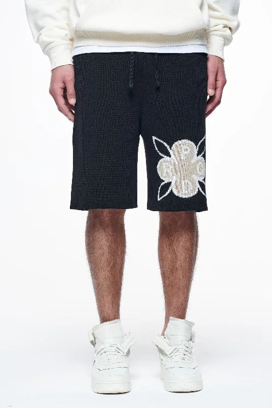 Versatile Men's ShortsFlanigan Knit Shorts Black