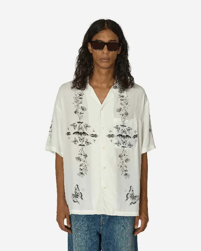 Men's Oxford Shirts for a Preppy StyleDr. Woo Hawaiian Shirt White