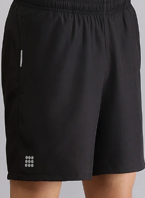 Men's Button-Fly Pants for a Traditional TouchRock-it Men Black Solid Short