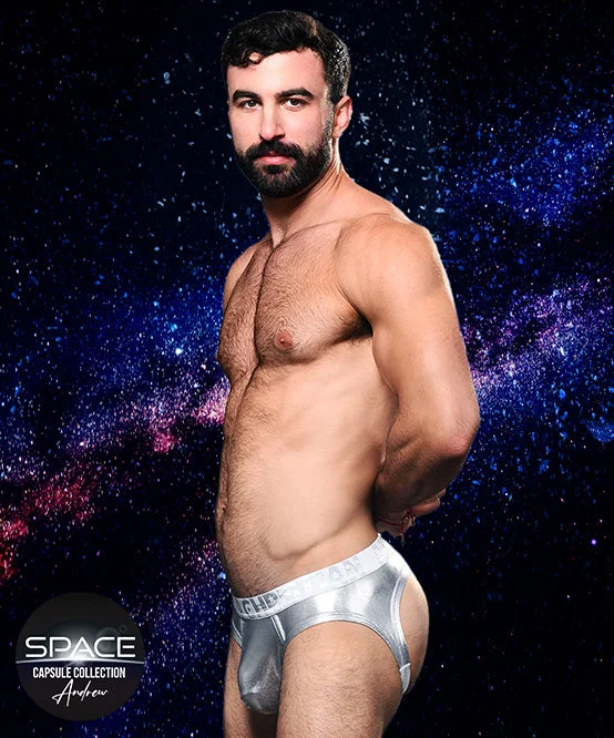 DOORBUSTER! Andrew Capsule Space - Metallic Bubble Butt Jock