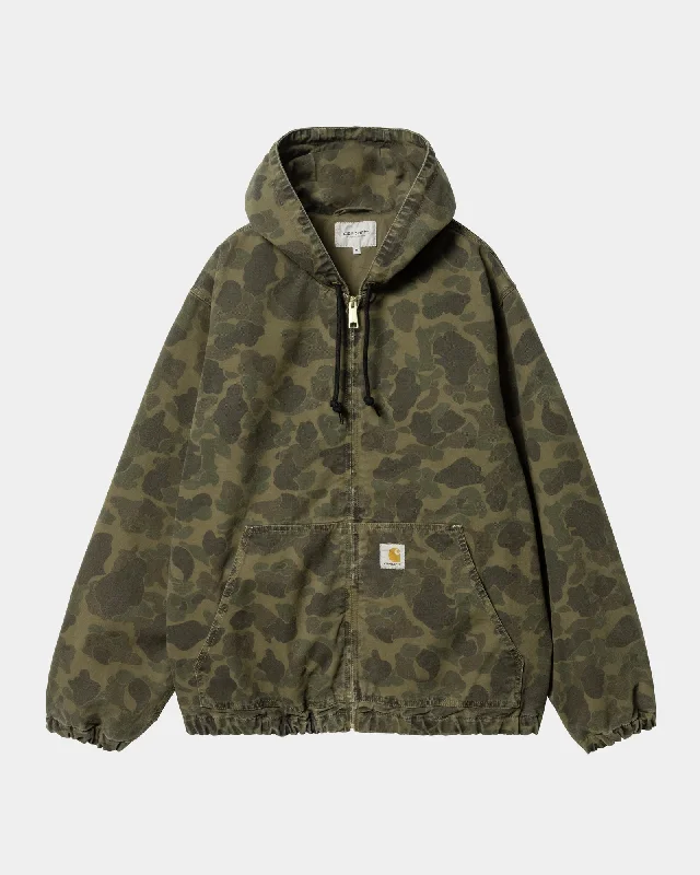 Men's Coats for Dressy OccasionsOG Duck Camo Active Jacket | Green / Office Green (garment dyed)