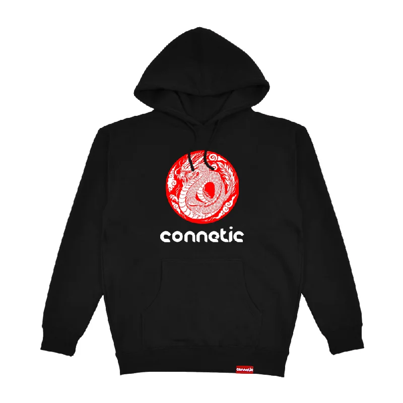 Men's Hoodies with Built-In HeadphonesConnetic Dragon Hoodie