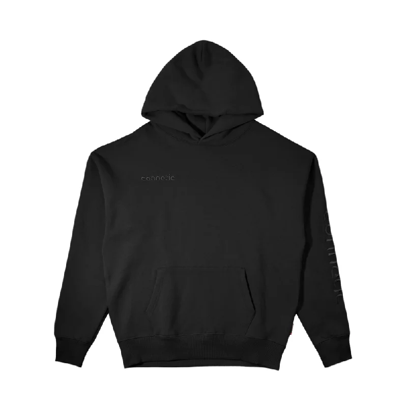 Men's Hoodies with ThumbholesFleece Embroidered Hoodie