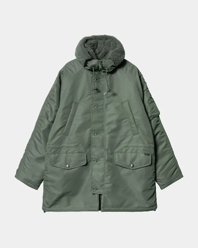 Men's Coats with Relaxed FitsHooded Olten Parka | Duck Green