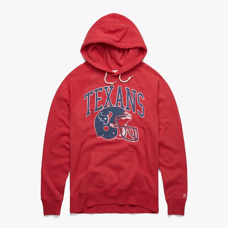 Practical Men's Water-Resistant HoodiesHouston Texans Helmet Hoodie