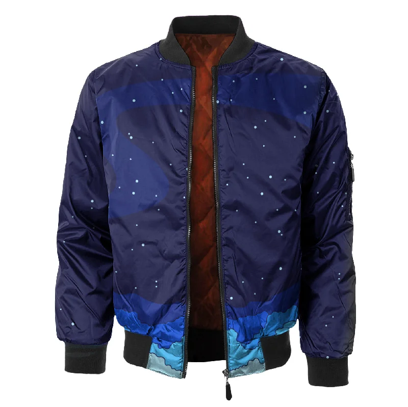 Men's Coats with Stretch FabricLet's Go Bomber Jacket