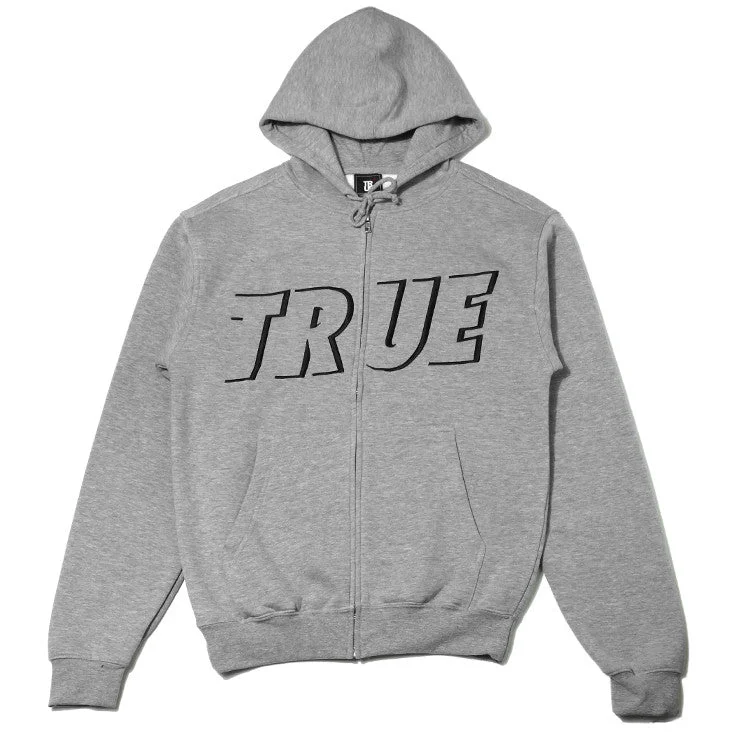 Men's Hoodies for YogaMen's True Just Use It Zip Hoodie Heather Grey