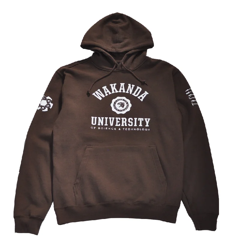 Men's Hoodies for SnowboardingMens True Wakanda U Hoodie Brown