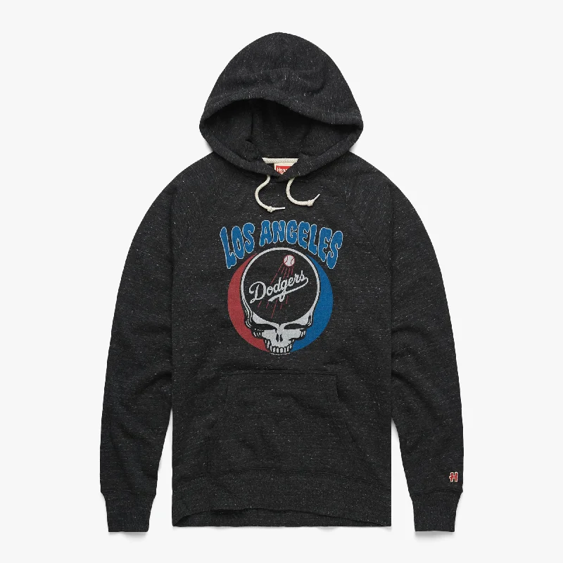 Men's Hoodies for Outdoor ActivitiesMLB x Grateful Dead x Dodgers Hoodie