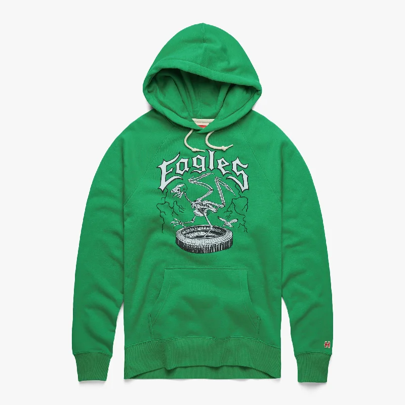 Men's Hoodies for Ice FishingNFL x Grateful Dead x Eagles Hoodie