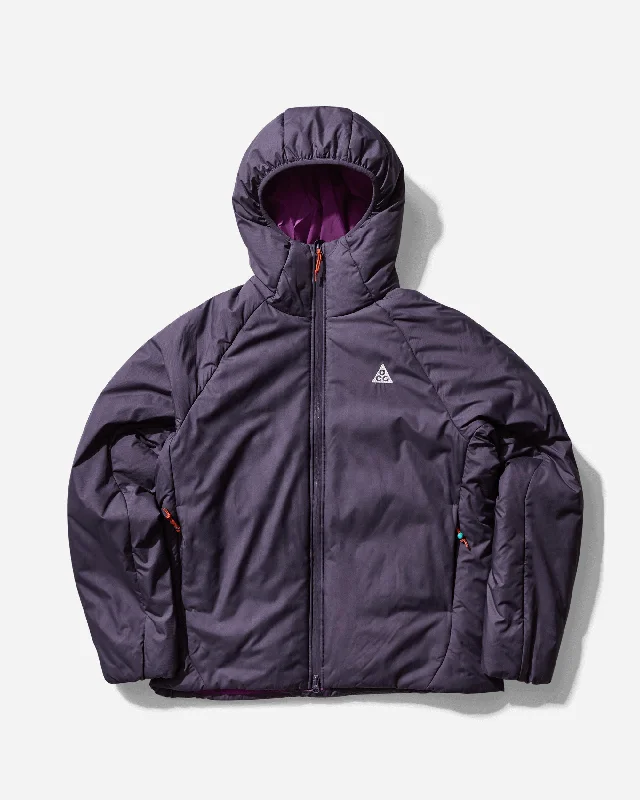 Men's Coats with Ripstop FabricMen's ACG "Rope De Dope" PrimaLoft Therma-FIT ADV Jacket Dark Raisin