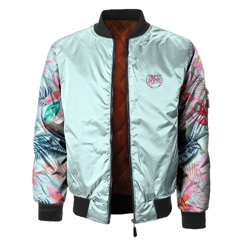 Classic Men's Trench CoatsParadise On Earth Bomber Jacket