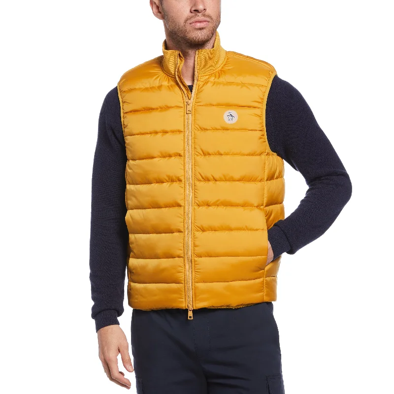 Men's Coats for Outdoor ActivitiesLightweight Puffer Gilet Vest